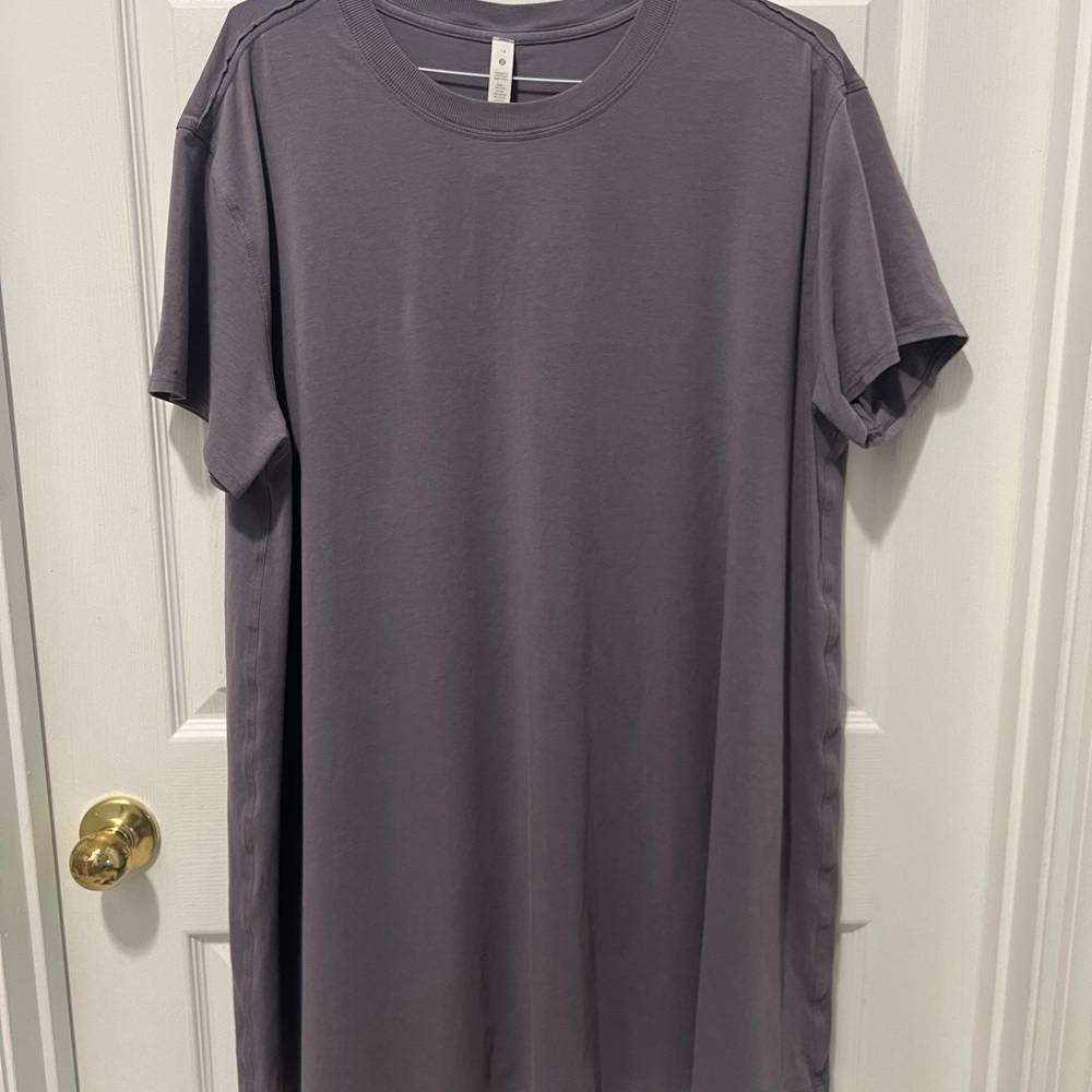 Lululemon All Yours T-Shirt Dress – Purple Grey, Size 14